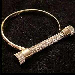 Pave Crystal Bar (Slave) Bracelet NWOT
